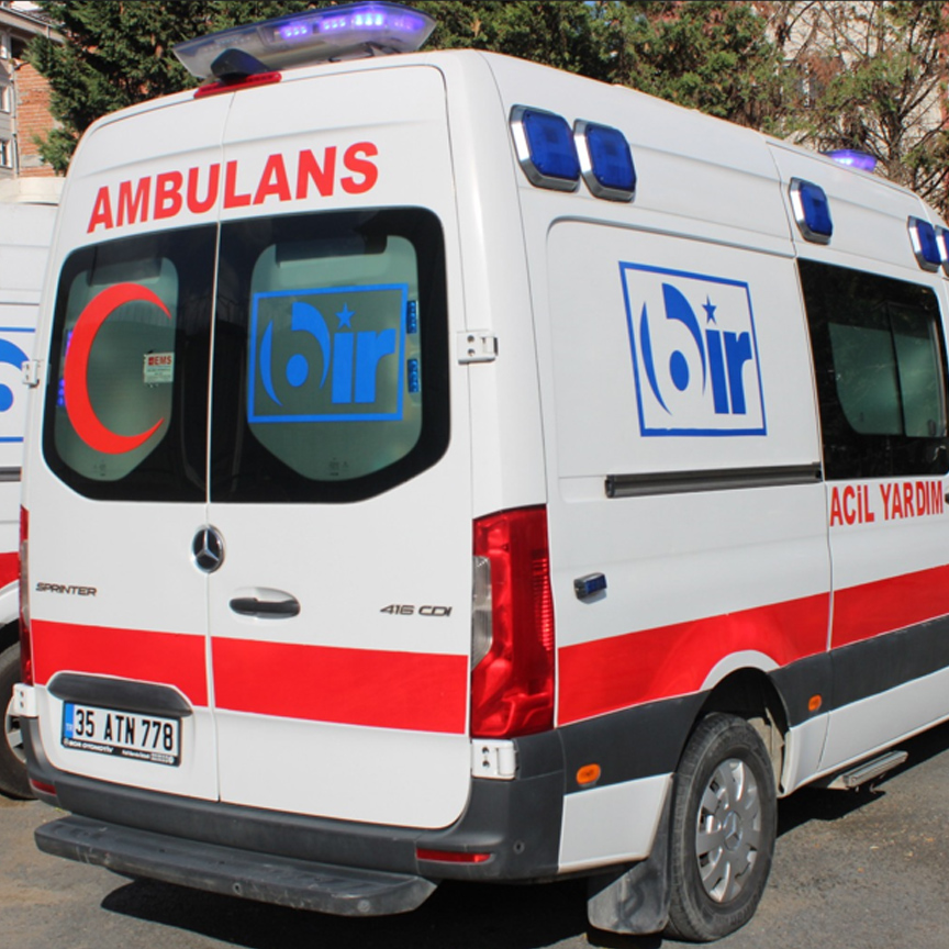 Etkinliklere Özel Sağlık Ambulansı 